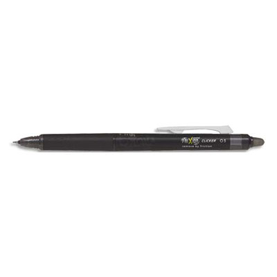 PILOT  Stylo roller FRIXION POINT CLICKER, noir - Lot de 6