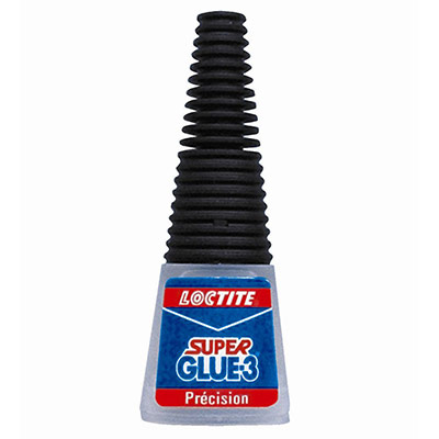 SUPER GLUE -3 Pr&eacute;cision Blister 1 flacon de colle 5 g