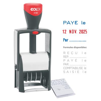 COLOP Tampon dateur  Classic Line 2160/RL - 3 formules