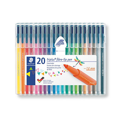 STAEDTLER Feutres coloriage &eacute;tui chevalet  Multicolore