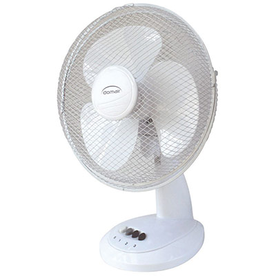 DOMAIR Ventilateur &agrave; poser, , Dk30ii blanc 45 W, D30 cm
