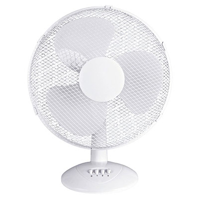 DOMAIR Ventilateur &agrave; poser, , Dk40 blanc 45 W, D40 cm