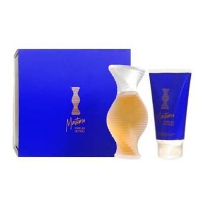 MONTANA  De Peau Eau De Toilette Spray 100 ml Pack 2 Pi&egrave;ces