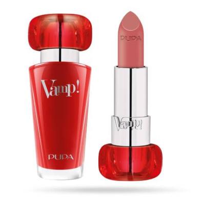 PUPA MILANO  -VAMP! LIPSTICK Rouge &agrave; l&egrave;vres 206 Toasted rose 3.5 g