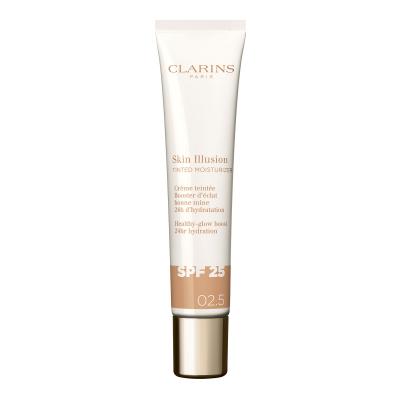 CLARINS Cr&egrave;me teint&eacute;e SPF25 Skin Illusion Tinted Moisturizer - 2,5 - 