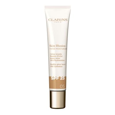 CLARINS Cr&egrave;me teint&eacute;e SPF25 Skin Illusion Tinted Moisturizer - 05 - 