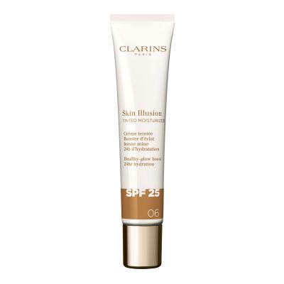 CLARINS Cr&egrave;me teint&eacute;e SPF25 Skin Illusion Tinted Moisturizer - 06 - 