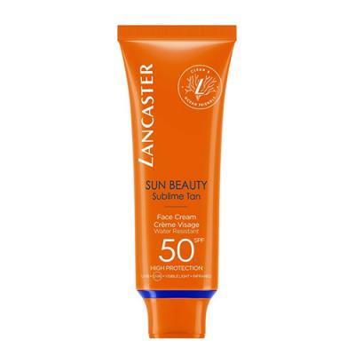 LANCASTER Sun Beauty - Cr&egrave;me Confort bronzage lumineux SPF50-50ml 