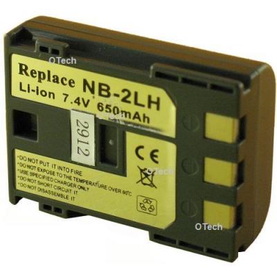 OTECH  Batterie Compatible avec Canon NB-2LH