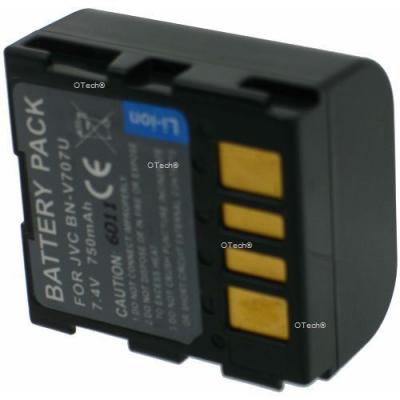 OTECH Batterie pour JVC GZ-MG37US - Garantie 1 an