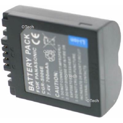 OTECH Batterie pour PANASONIC DMC-FZ50EB-K - Garantie 1 an