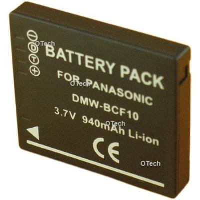 OTECH Batterie pour PANASONIC DMW-BCF10E - Garantie 1 an