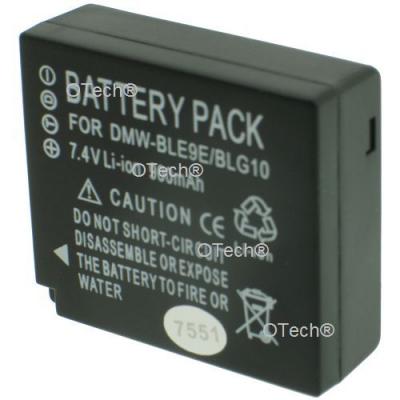 OTECH Batterie pour PANASONIC DMW-BLE9 - Garantie 1 an