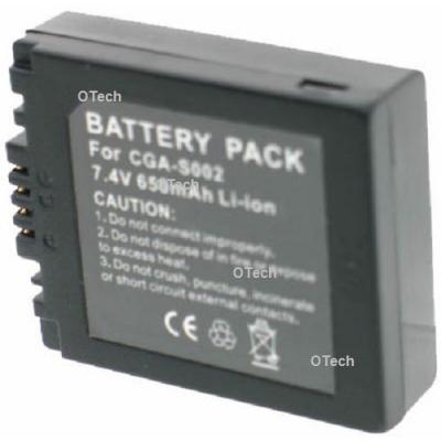OTECH Batterie pour PANASONIC LUMIX DMC- FZ4 - Garantie 1 an