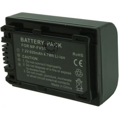 OTECH Batterie pour SONY DCR-SX40E - 