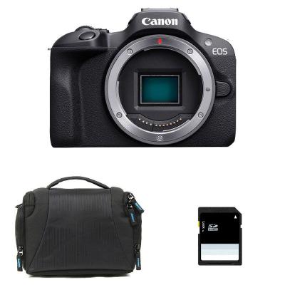 CANON  appareil photo hybride eos r100 nu + sac + carte sd 8 go