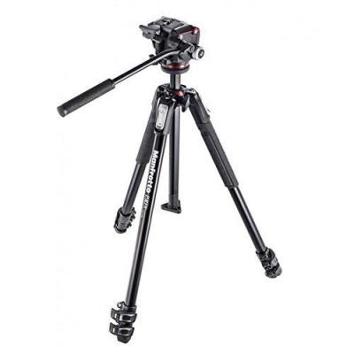 MANFROTTO  MK190X3-2W, Cam&eacute;ras num&eacute;riques, 4 kg, 3 pieds, 14,5 cm, Noir, Aluminium, Polym&egrave;re