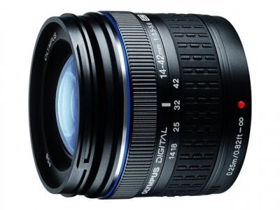 OLYMPUS  14-42 mm F3.5-5.6 ED 58 mm fil du filtre (Raccordement Four Thirds) noir