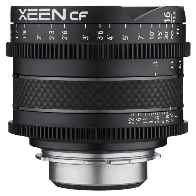 XEEN  CF 16mm T2.6 monture PL objectif vid&eacute;o