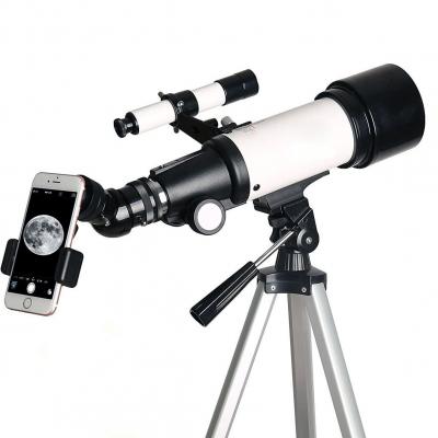  T&eacute;lescope 400 x 70mm HD Lunette Astronomique + Support T&eacute;l&eacute;phone + Tr&eacute;pied