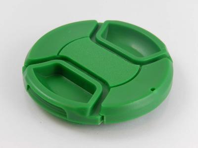 VHBW  Bouchon d'objectif universel 52 mm pour appareil photo, reflex num&eacute;rique - plastique, vert, avec ouverture int&eacute;rieure