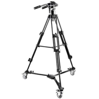 WALIMEX  pro ei-9901 tr&eacute;pied vid&eacute;o pro + chariot &agrave; tr&eacute;pied DFX-626892
