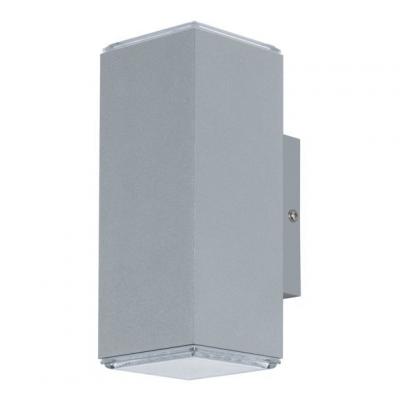 EGLO  Tabo - Applique Murale Ext&eacute;rieure Led Up Down Argent Ip44