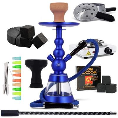  Pack Chicha Altair 3BL PLUS + Tuyau Marrakech + Foyer Silicone + Chauffe-Charbon + Plaque + Charbons
