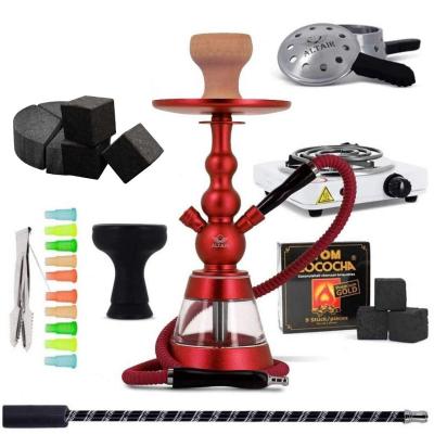  Pack Chicha Altair 3RD PLUS + Tuyau Marrakech + Foyer Silicone + Chauffe-Charbon + Plaque + Charbons