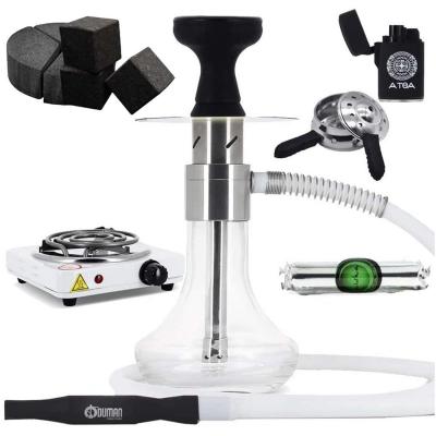 GENERIQUE Pack Chicha Oduman Monster + Charbons + Chauffe Charbon + Foyer Silicone + Plaque Allume Charbon
