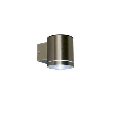 GENERIQUE RANEX Applique murale Led solaire 89mm - Acier bross&eacute;