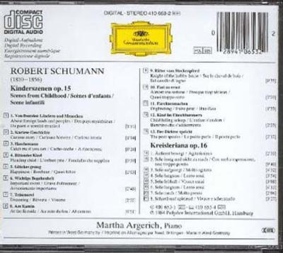 Kreisleriana - Sc&egrave;nes d'enfants