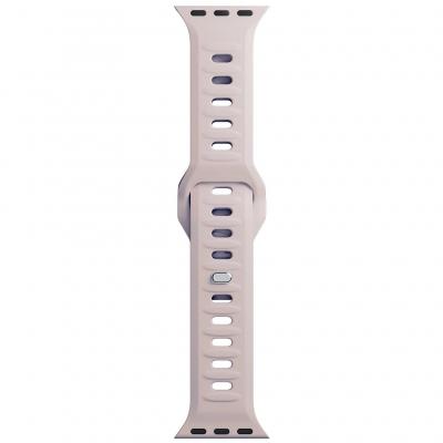 3MK Bracelet en silicone Apple Watch  42/44/45/49mm Latte