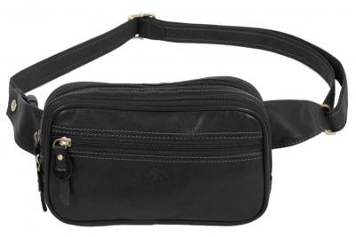 KATANA Sac banane  Banane Cuir De Vachette Pleine Fleur K 81001