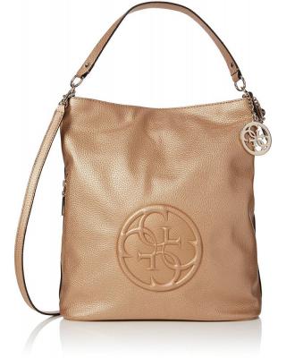 GUESS Sac a main  Sac Femme Korry Crush Bucket Champagne MG6538030