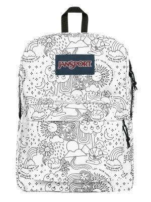 JANSPORT  Pour des hommes Sac &agrave; dos Superbreak One, blanc