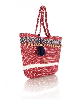 KAPORAL Cabas  Sac Cabas Tress&eacute; Femme WIXY Rouge