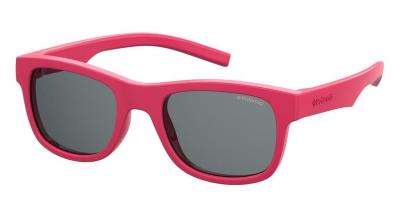 POLAROID Lunette De Soleil Rectangulaire  Kids Rose - Xxs