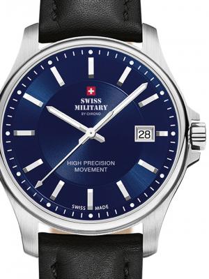 SWISS MILITARY Mens Watch  By Chrono Sm30200.12, Quartz, 39mm, 5atm