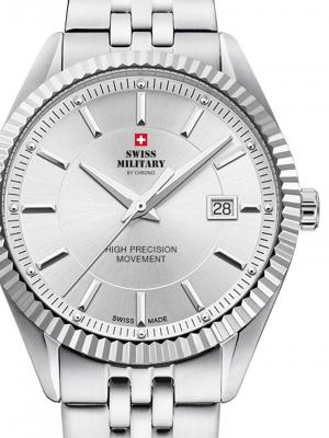 SWISS MILITARY Mens Watch  By Chrono Sm34065.02, Quartz, 40mm, 5atm