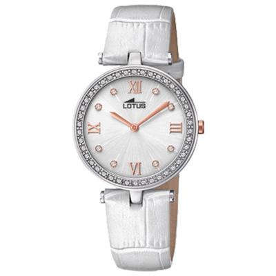 LOTUS  Watches Femme Analogique Classique Quartz Montre avec Bracelet en Cuir 18462/1