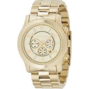 MICHAEL KORS Montre Mixte  Goldtone Mk8077