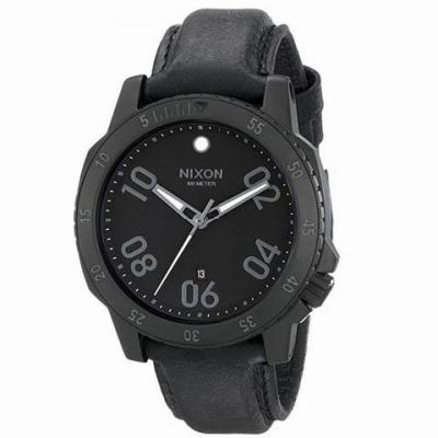 NIXON Montre  / THE RANGER LEATHER - All black 