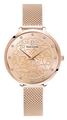PIERRE LANNIER Montre Femme Eolia Dor&eacute; rose 041K958 