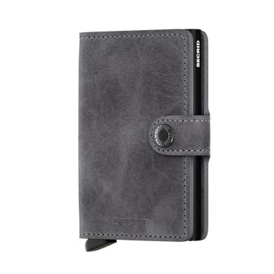SECRID  Portefeuille - Miniwallet Vintage gris noir gris
