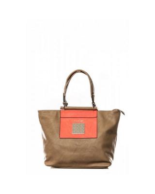 THIERRY MUGLER Sac  Sac Imp&eacute;rial 3 G&eacute;ranium/Taupe