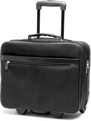 GERARD HENON Sac de voyage  Trolley New Styl' Nylon Garni Cuir De Vachette GH 2362b