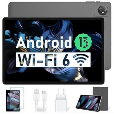  Blackview Tab 70 WiFi Tablette Tactile 10.1 pouces Android 13 2.4G+5G WiFi 6, RAM 8 Go ROM 64 Go/SD 1 To 6580mAh - Gris 
