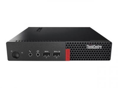 Lenovo ThinkCentre M710q 10MR - Minuscule Core i3 7100T - RAM 4 Go - HDD 500 Go - HD Graphics 630 - Gigabit Ethernet - Win 10 Pro 64 bits - moniteur : aucun - clavier : Fran&ccedil;ais - noir -