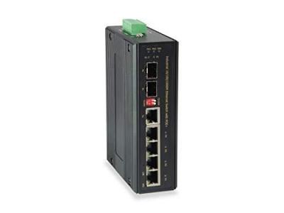 LEVELONE  Infinity IES-0610 - commutateur - non g&eacute;r&eacute; - Montage sur rail DIN